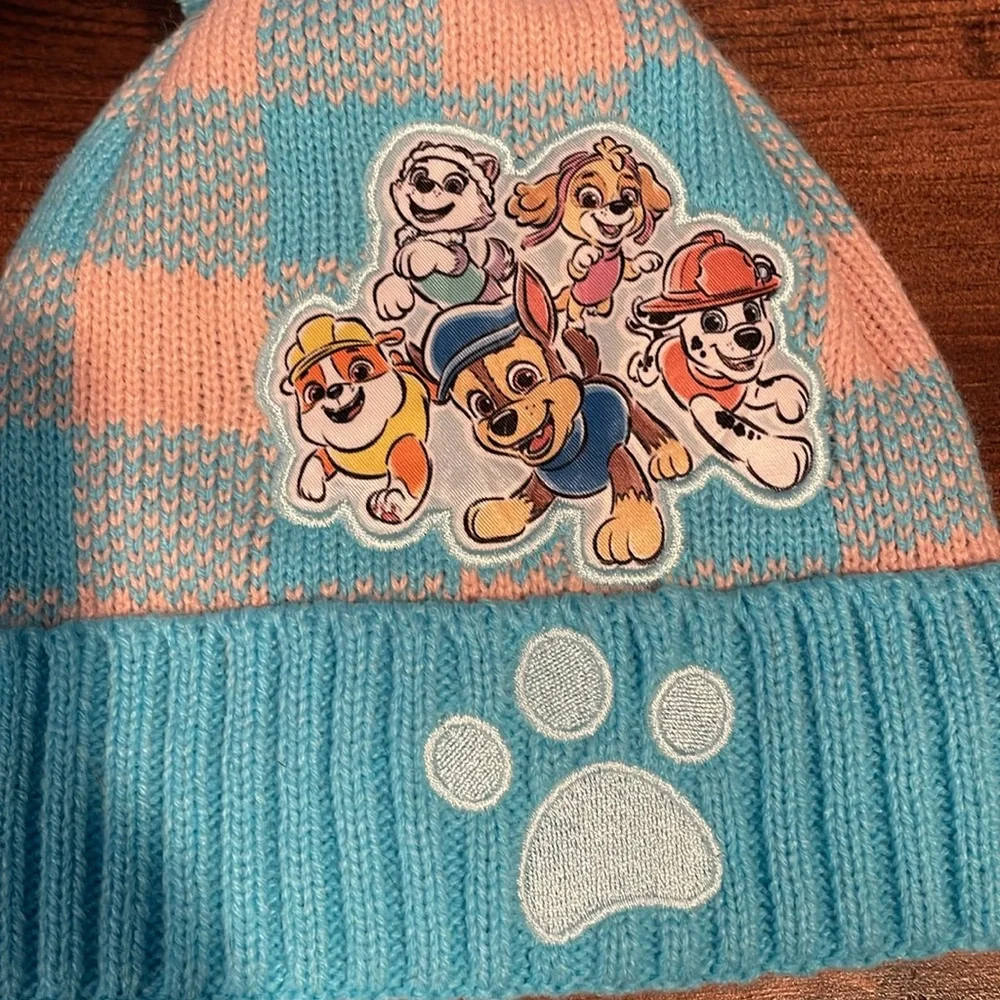 Nickelodeon paw patrol beanie snow hat